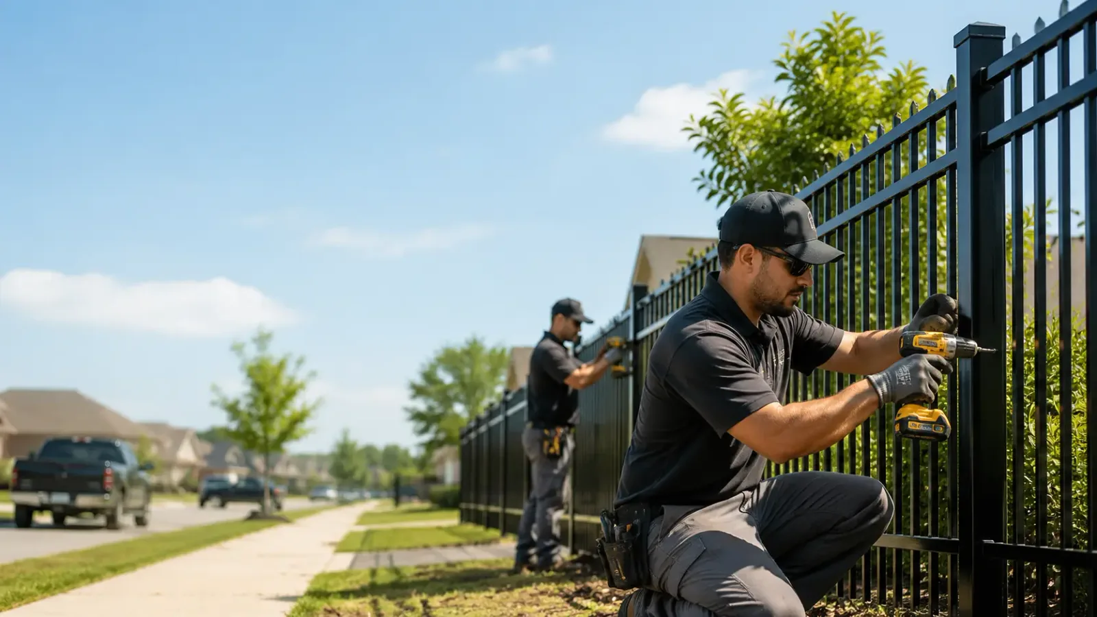Metal Fence Installation in Rogers, OH